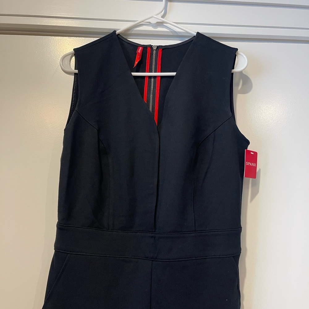 Spanx Black Sleeveless Dress
